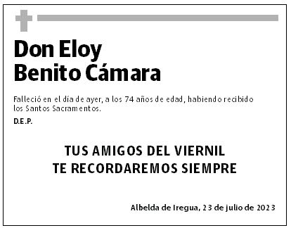 Don Eloy Benito Cámara