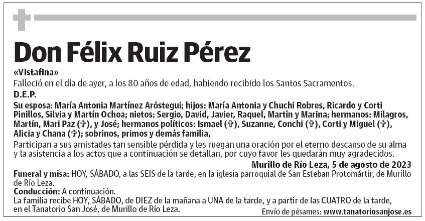 Don Félix Ruiz Pérez