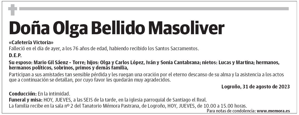Doña Olga Bellido Masoliver
