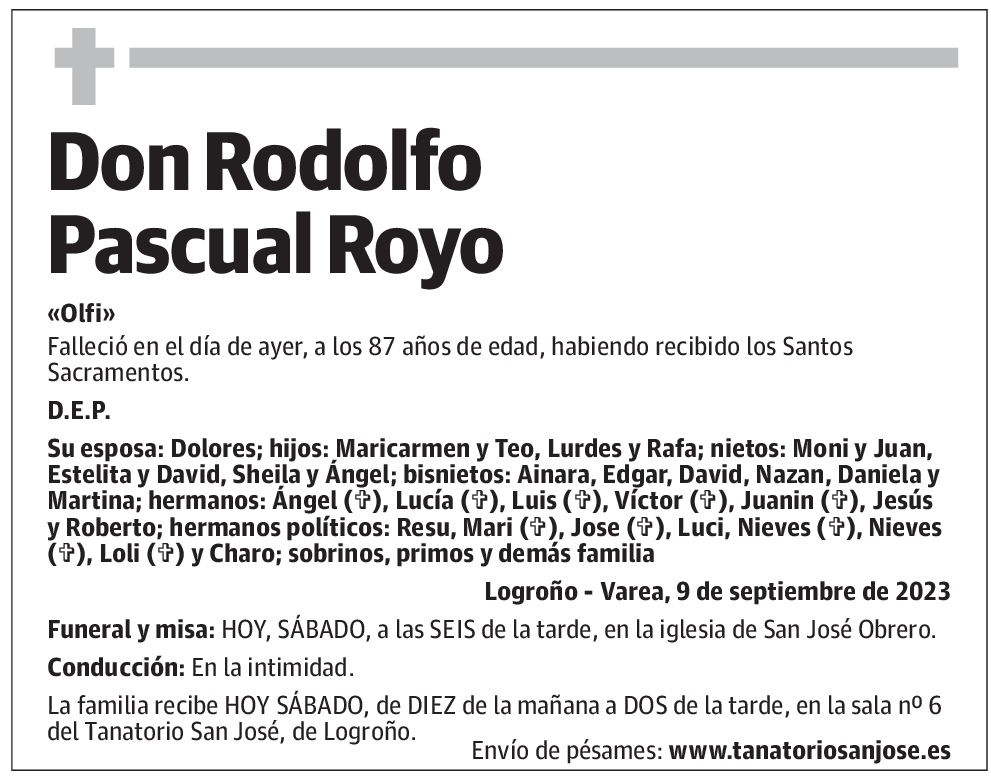 Don Rodolfo Pascual Royo
