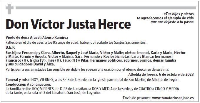 Don Víctor Justa Herce