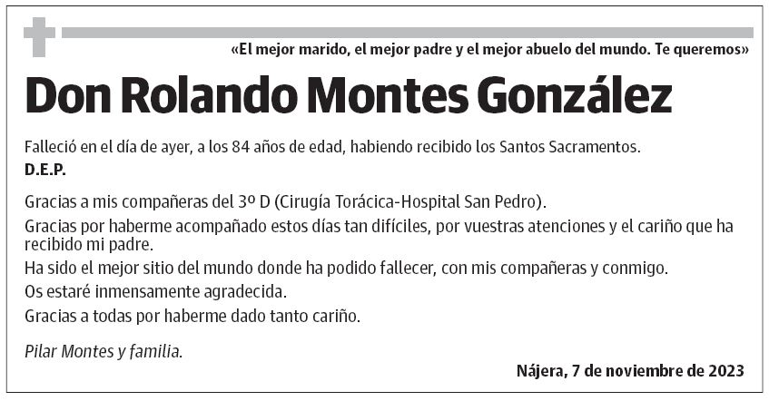 Don Rolando Montes González