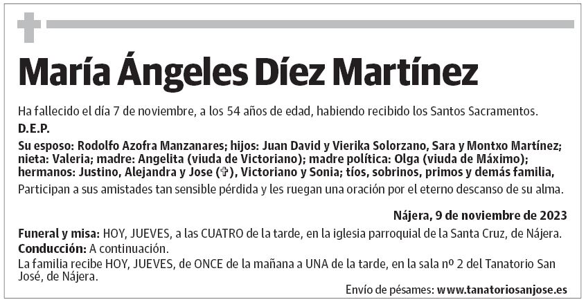 María Ángeles Díez Martínez
