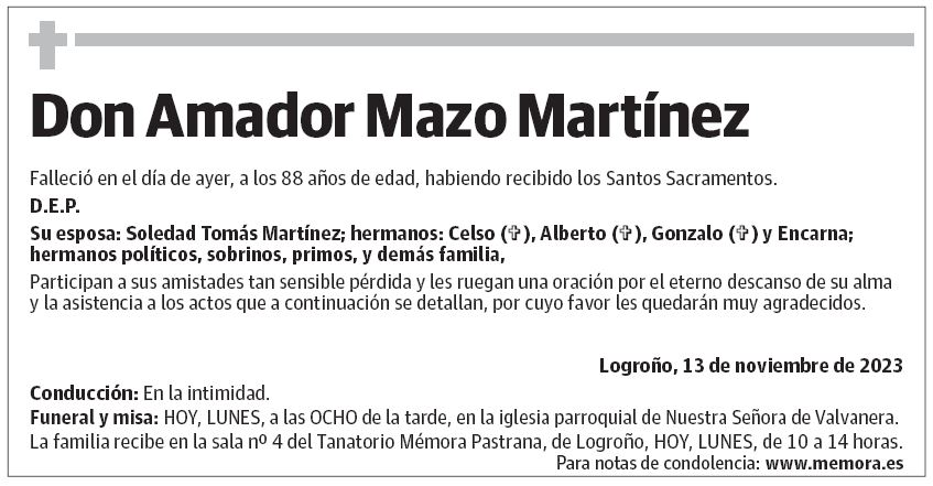 Don Amador Mazo Martínez