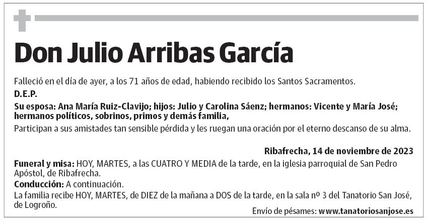 Don Julio Arribas García