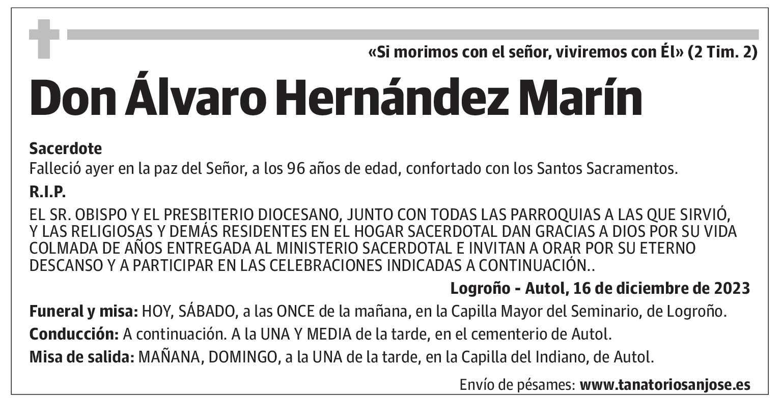 Don Álvaro Hernández Marín