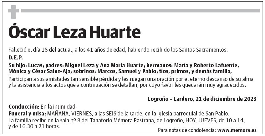 Óscar Leza Huarte