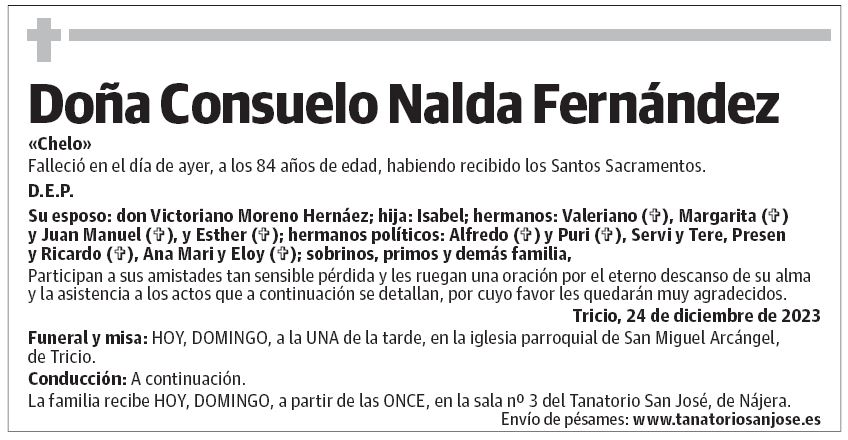 Doña Consuelo Nalda Fernández