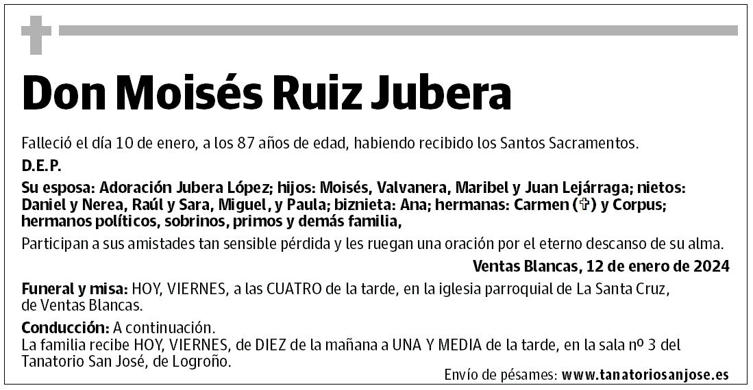 Don Moisés Ruiz Jubera