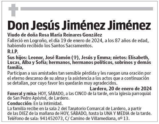 Don Jesús Jiménez Jiménez
