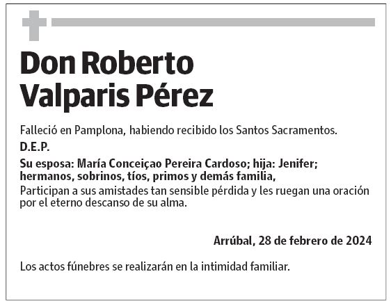 Don Roberto Valparis Pérez