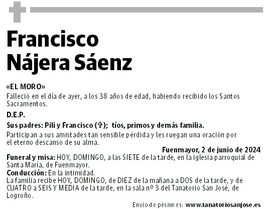 Francisco Nájera Sáenz