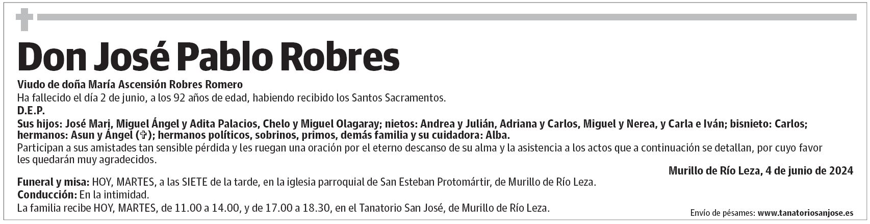 Don José Pablo Robres