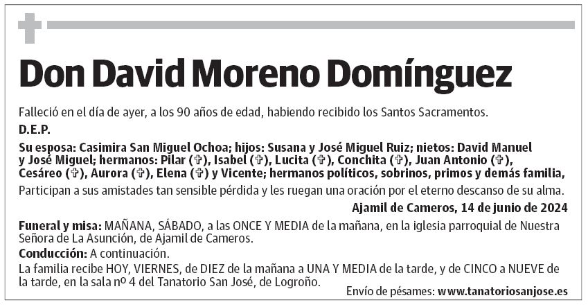 Don David Moreno Domínguez