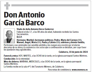 Don Antonio García Barco