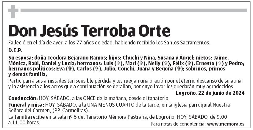 Don Jesús Terroba Orte