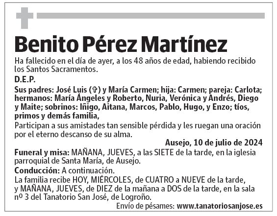 Benito Pérez Martínez