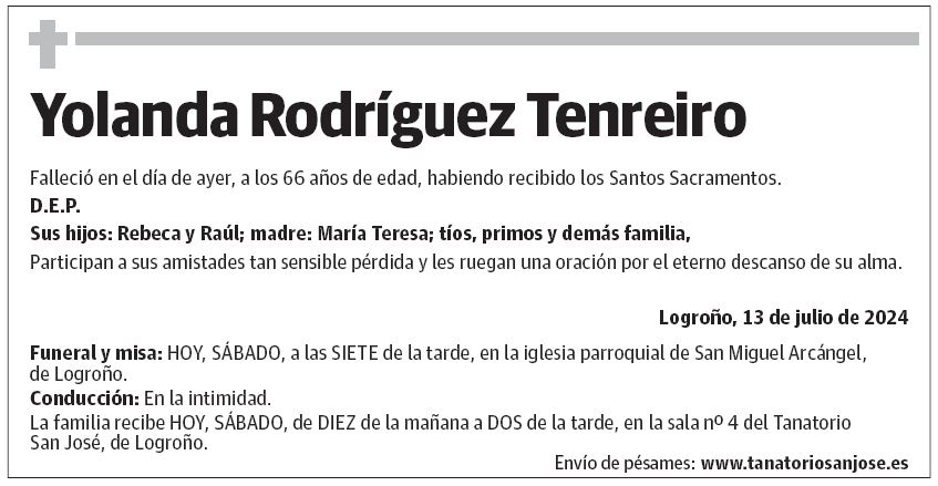 Yolanda Rodríguez Tenreiro