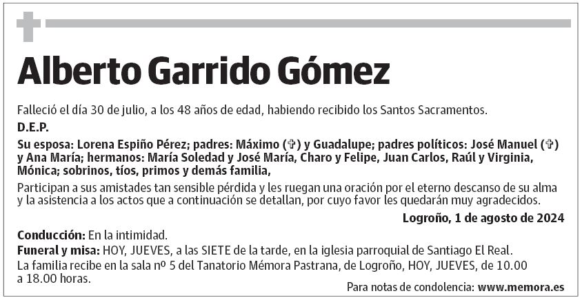Alberto Garrido Gómez