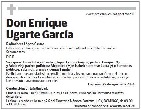 Don Enrique Ugarte García