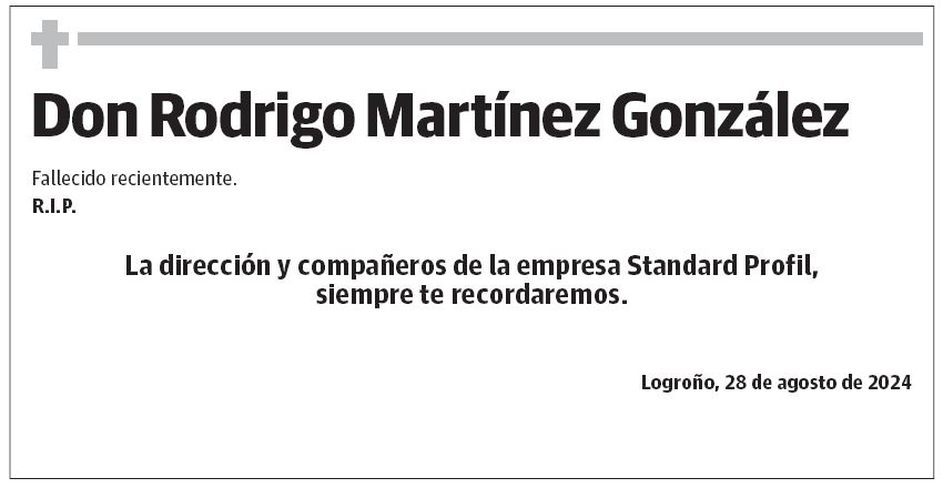 Rodrigo Martínez González