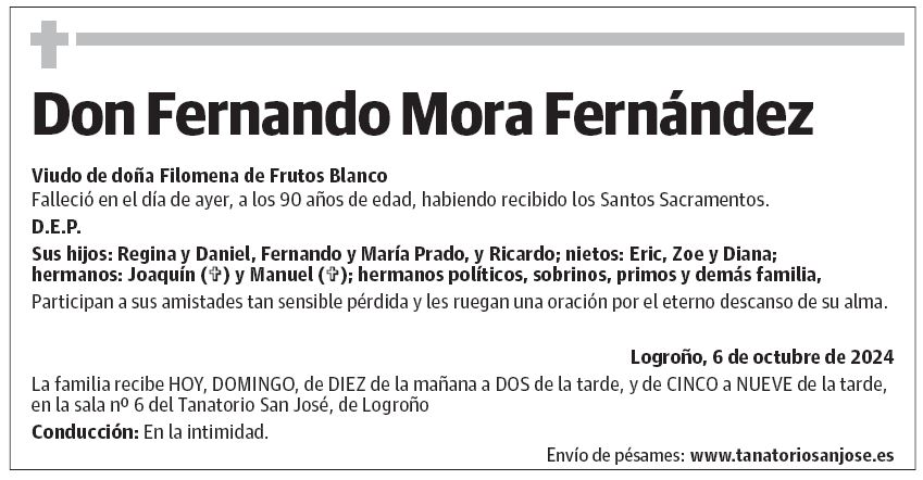 Don Fernando Mora Fernández