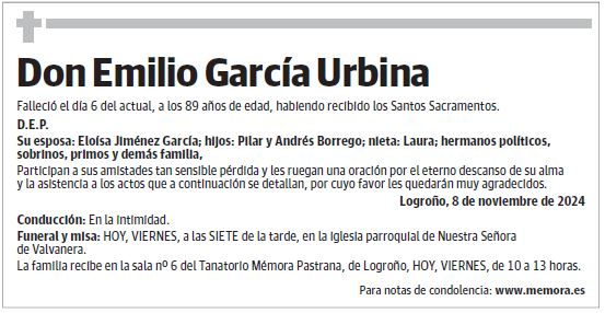 Don Emilio García Urbina