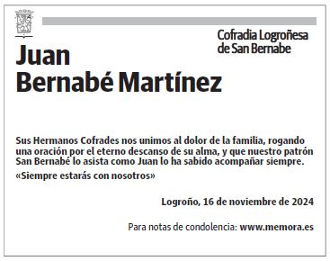 Juan Bernabé Martínez