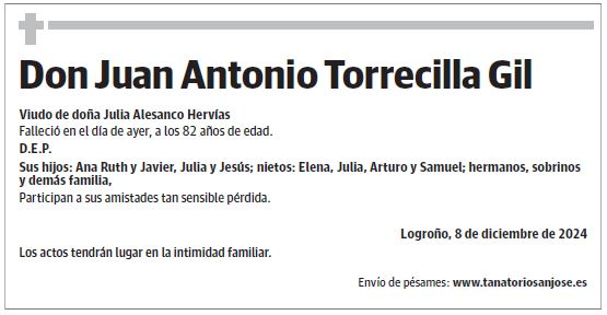 Don Juan Antonio Torrecilla Gil