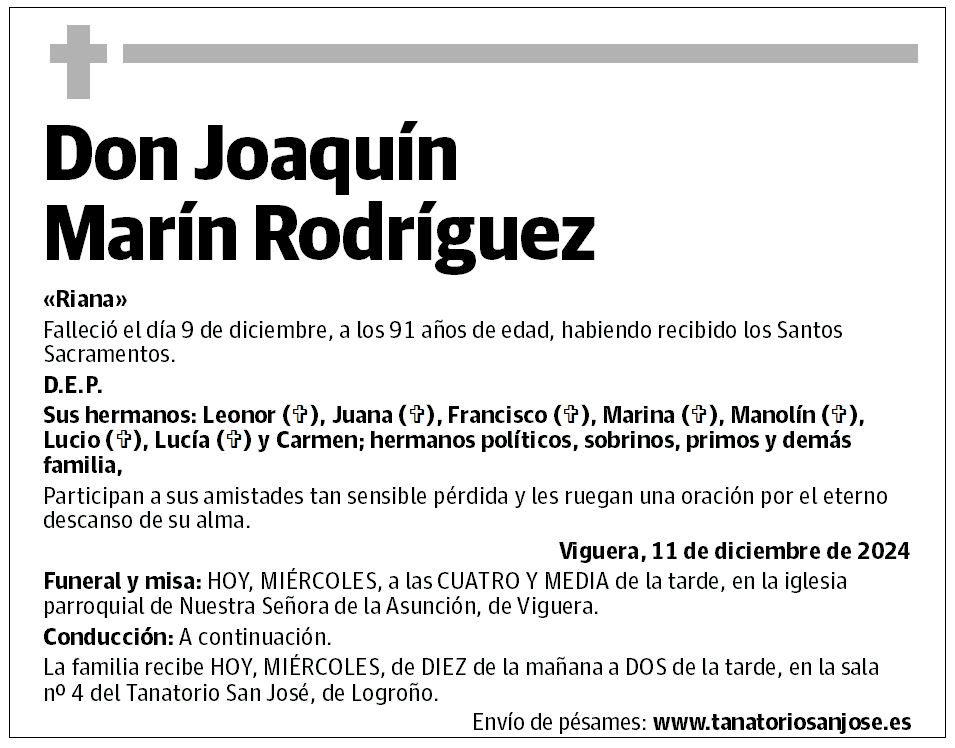 Don Joaquín Marín Rodríguez