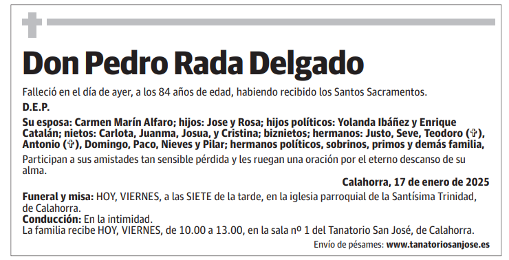 Don Pedro Rada Delgado