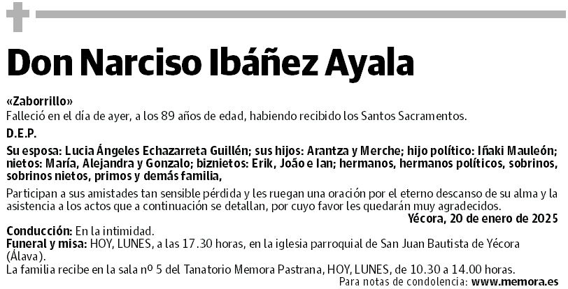 Don Narciso Ibáñez Ayala