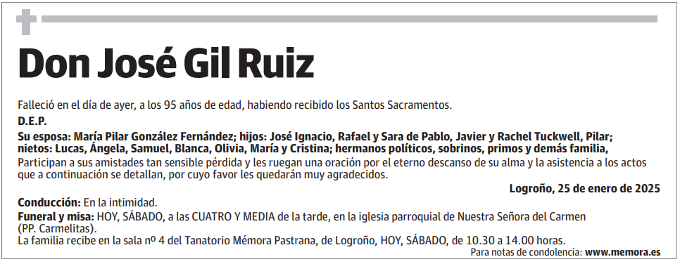 Don José Gil Ruiz