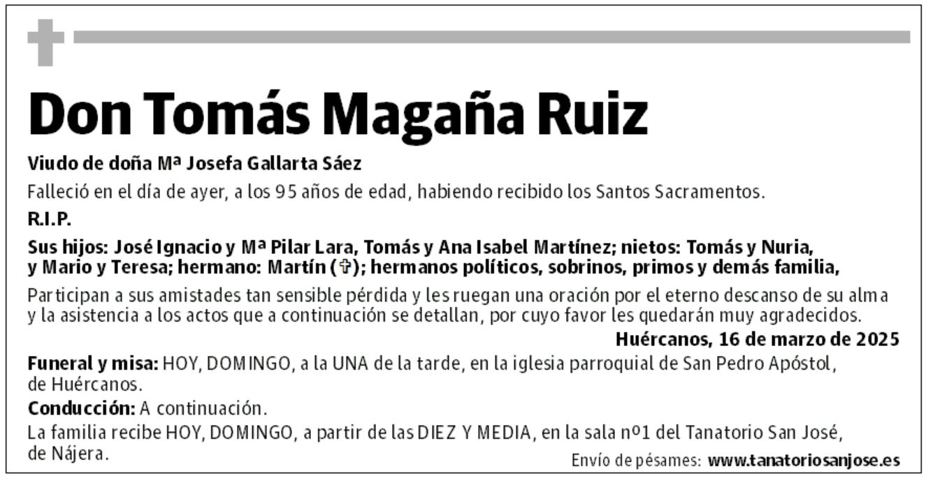 Don Tomás Magaña Ruiz