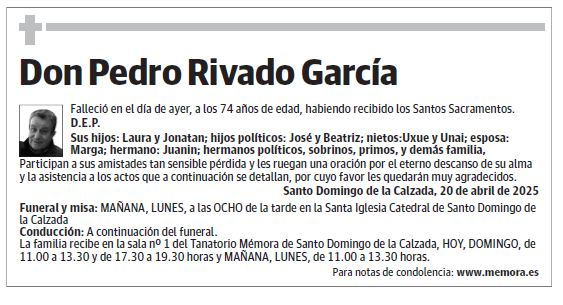 Don Pedro Rivado García