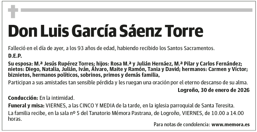 Don Luis García Sáenz Torre