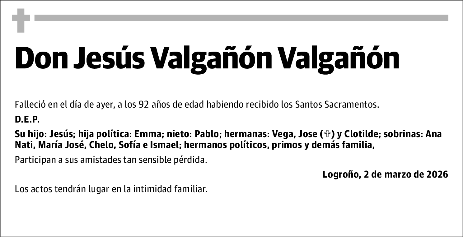 Jesús Valgañón Valgañón
