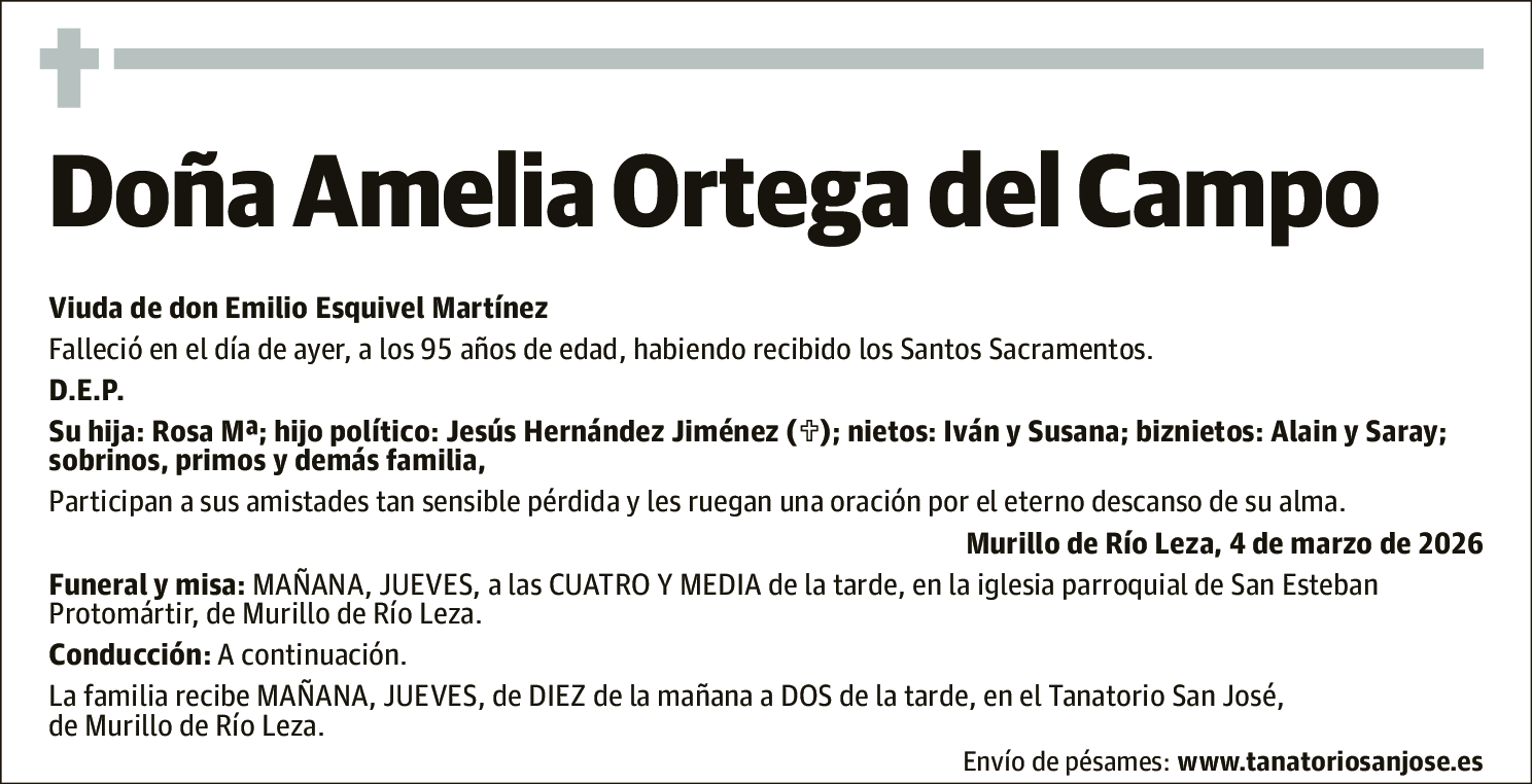 Amelia Ortega del Campo
