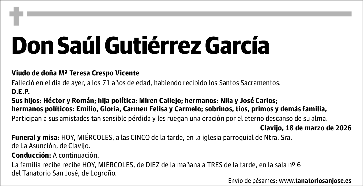 Saúl Gutiérrez García