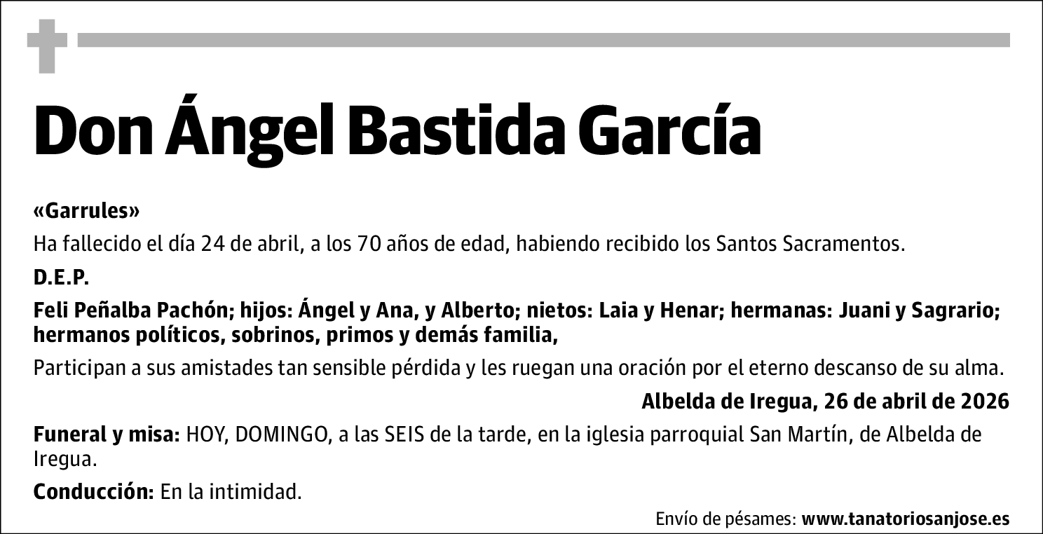 Ángel Bastida García