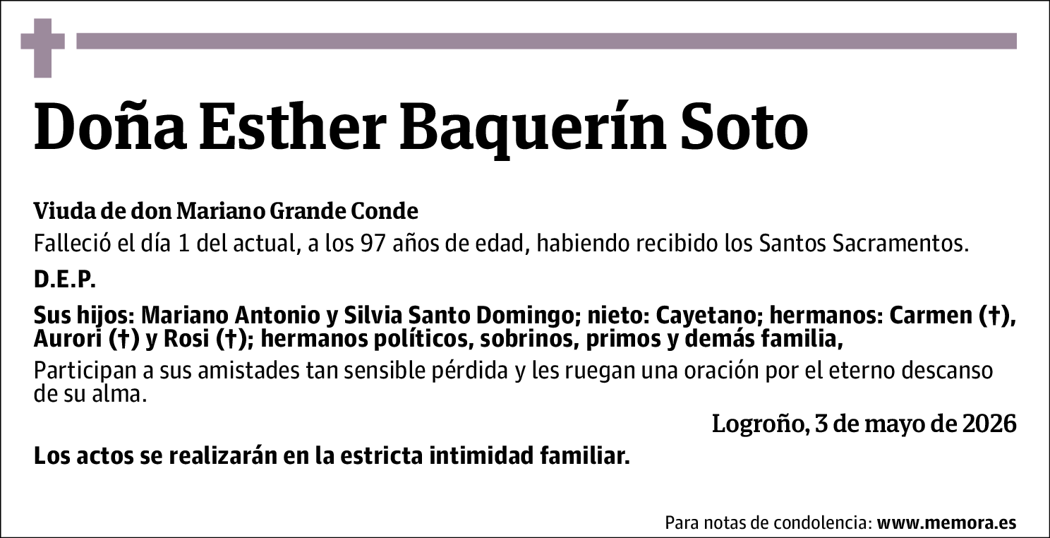 Esther Baquerín Soto