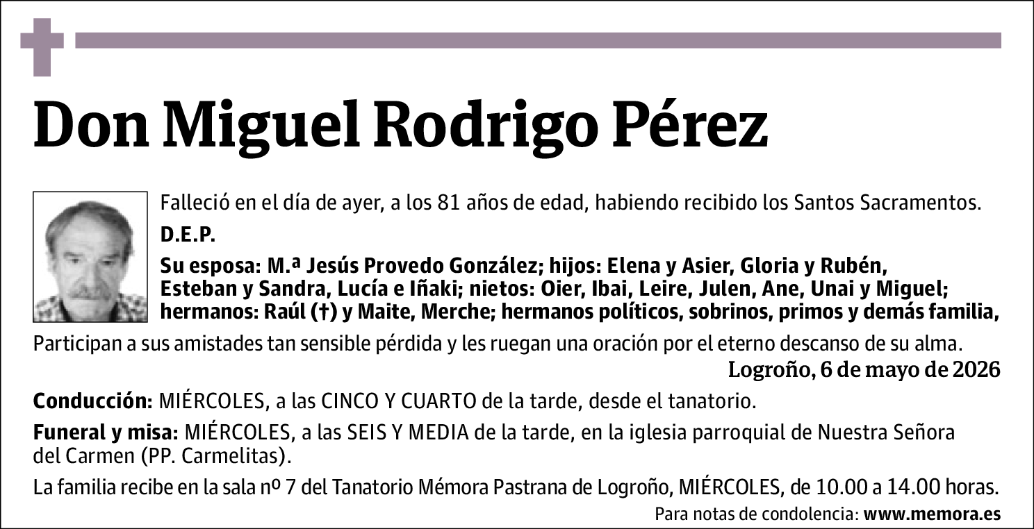 Miguel Rodrigo Pérez