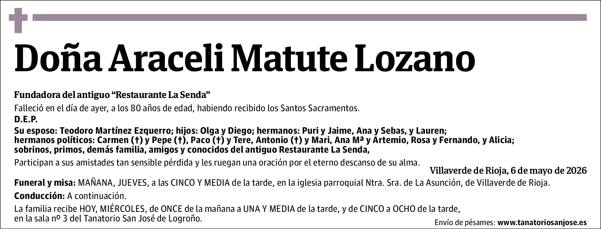 Araceli Matute Lozano