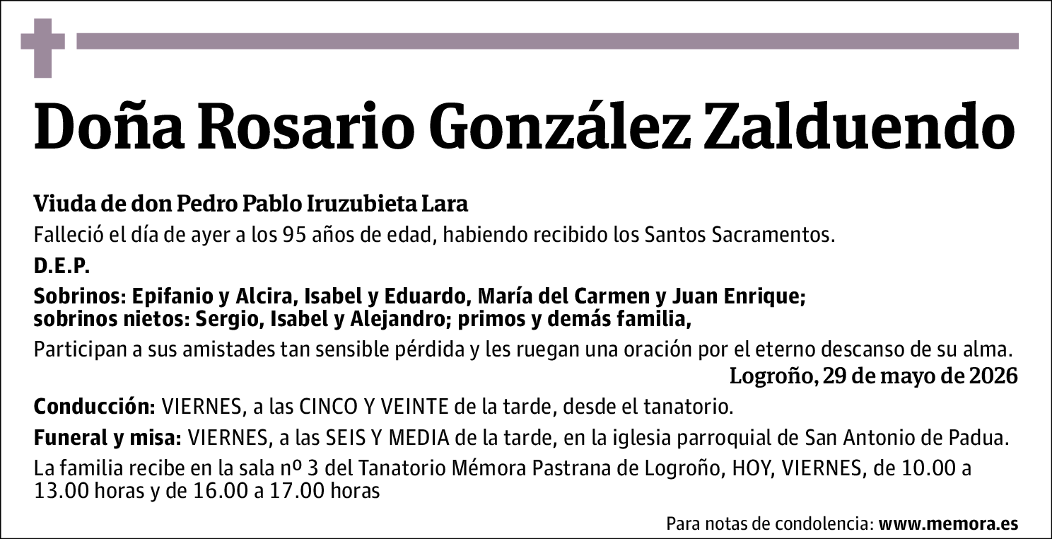 Rosario González Zalduendo