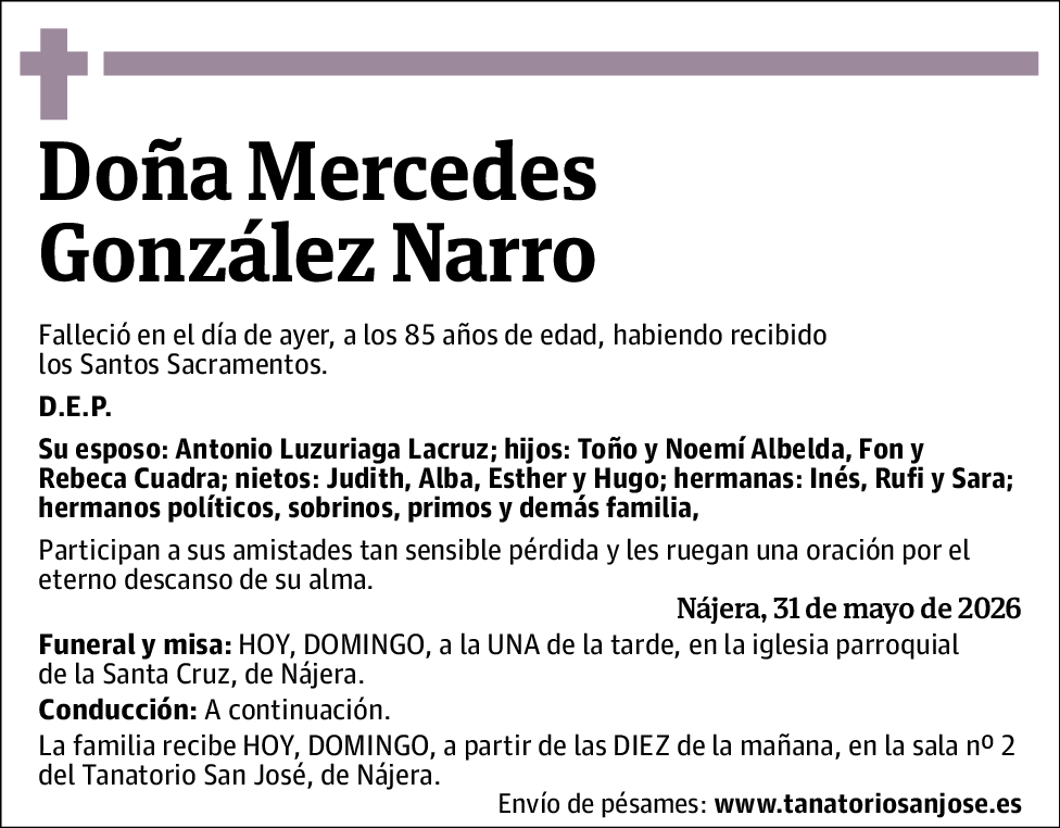 Mercedes González Narro