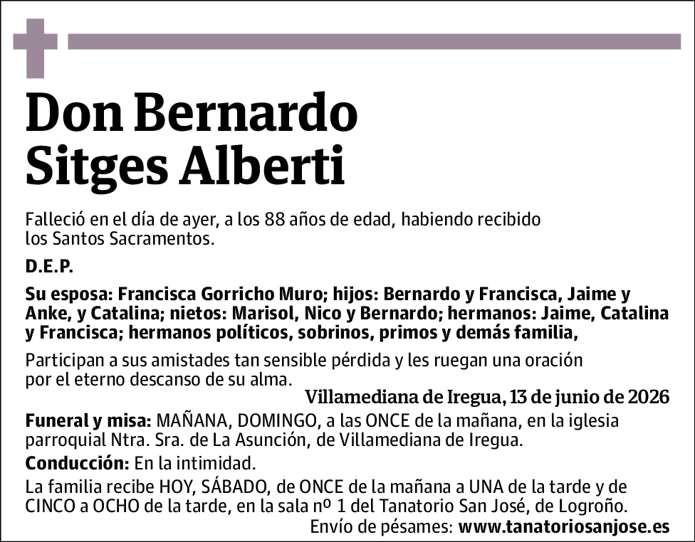Bernardo Sitges Alberti