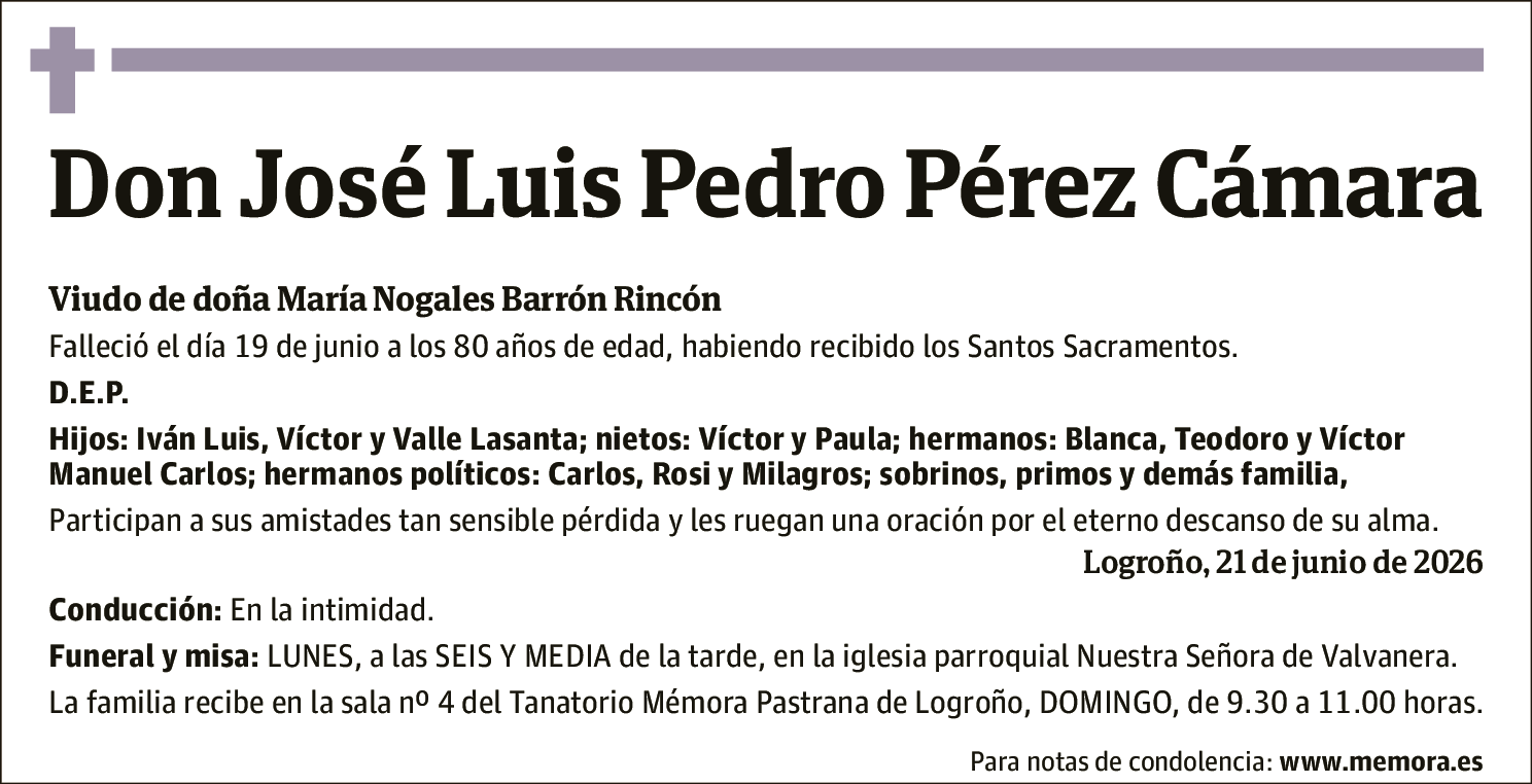 José Luis Pérez Cámara