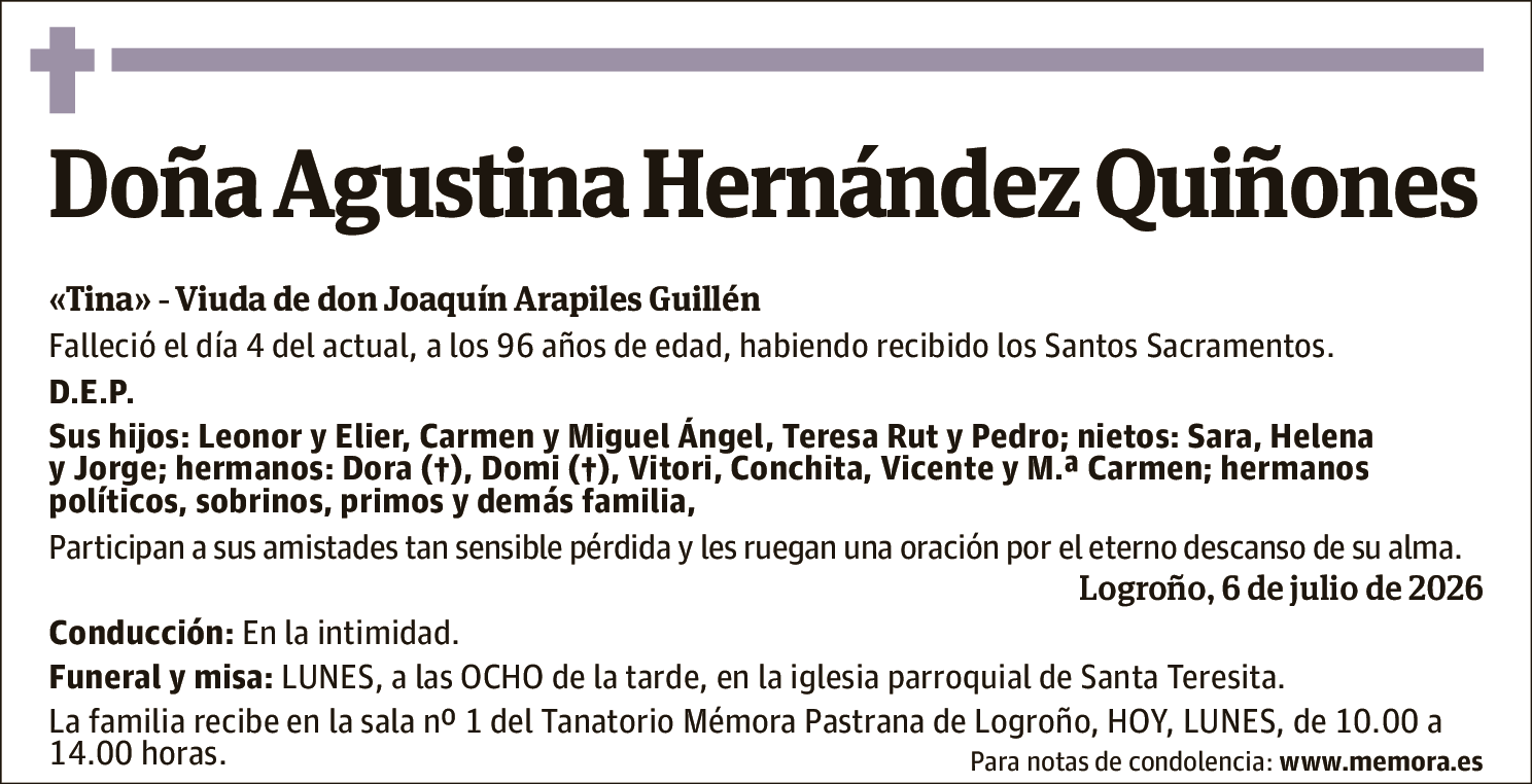 Agustina Hernandez Quiñones