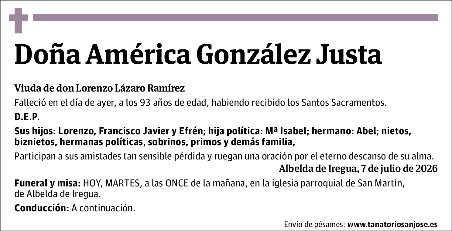 Ámerica González Justa