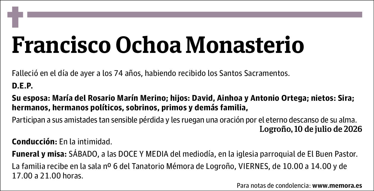 Francisco Ochoa Monasterio